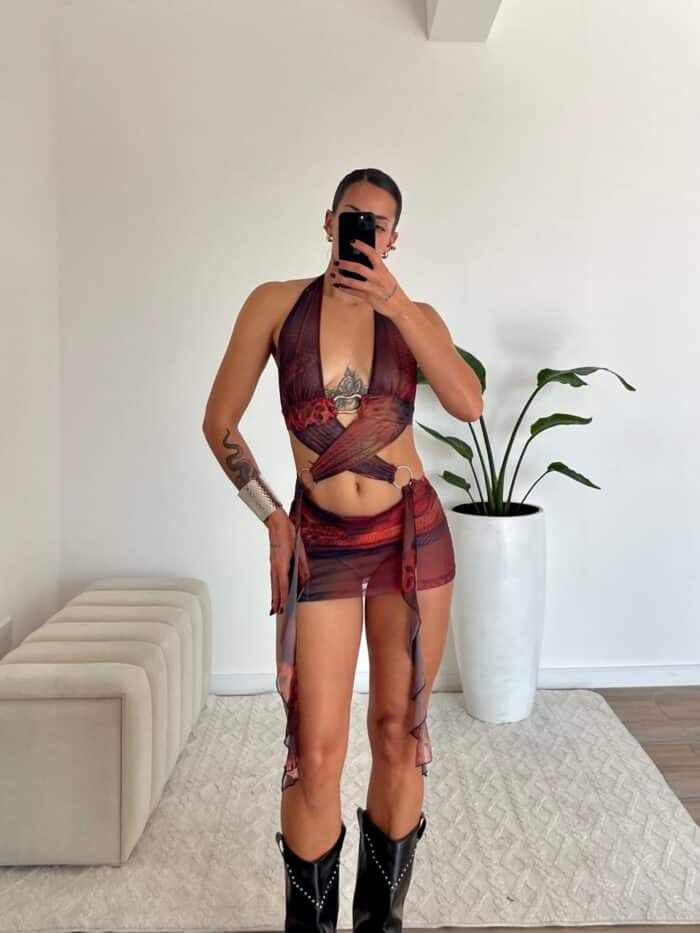 Vestido Dakarai Red