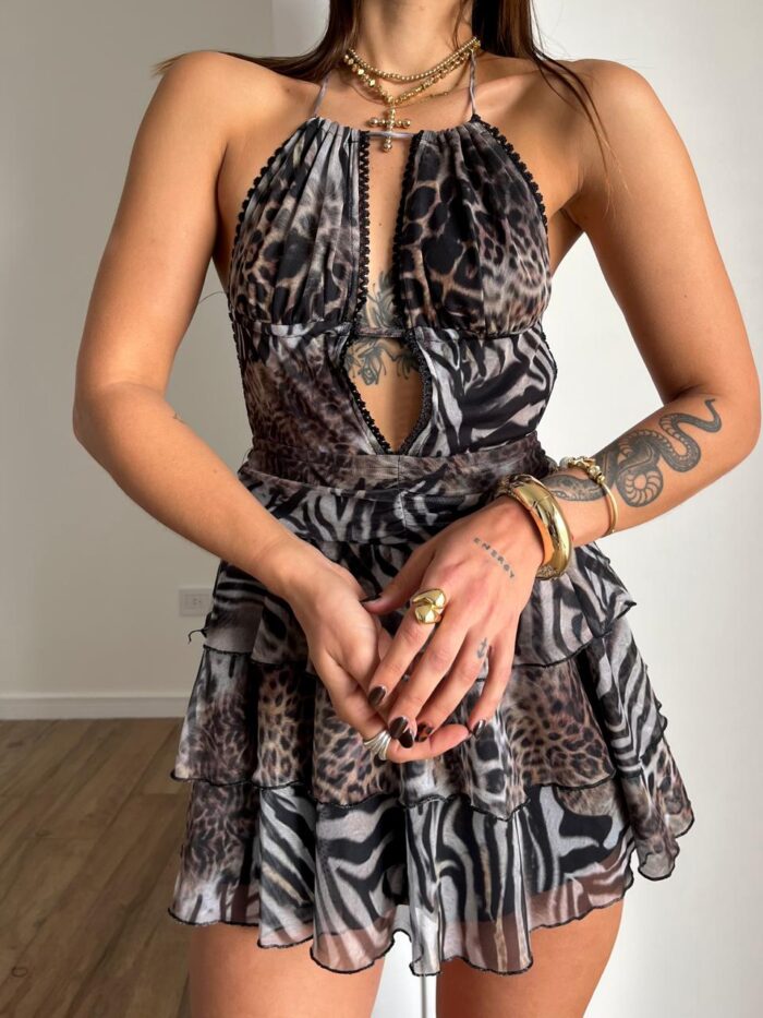 Vestido Mani Animal Print - Image 2