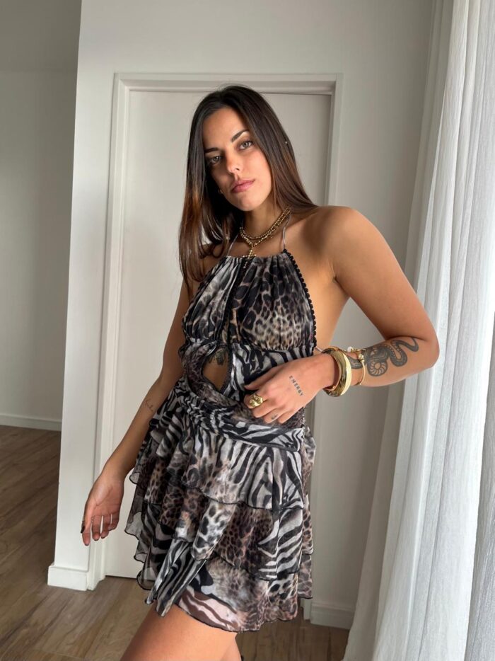 Vestido Mani Animal Print - Image 3