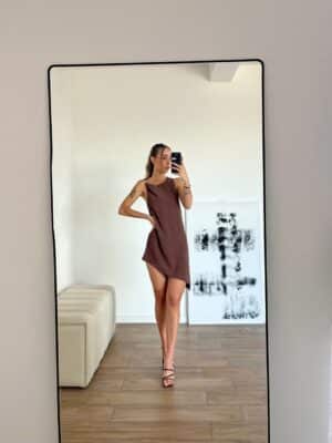 Vestido Aria Chocolate