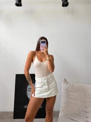 Skort Loto White