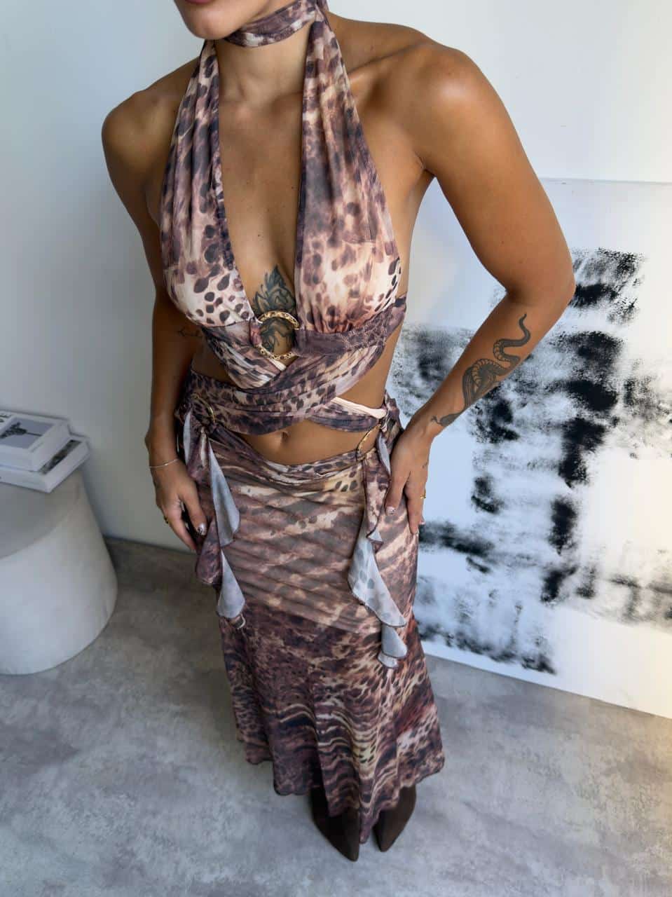 Vestido Agus Print (Importado) - Image 4